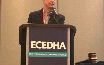 Dr. Stancil speaking at the annual ECEDHA Conference this year.