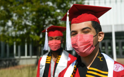 Local Company with ECE Roots Donates Innovative Face Masks for Commencement