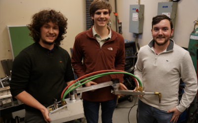 ECE graduate students cut path forward with innovative invention