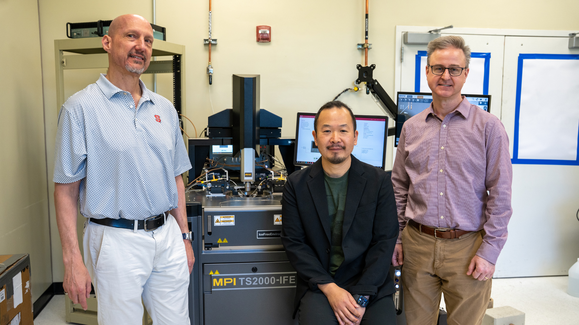 Fred Kish, Stan Cheung and Jonathan Wierer