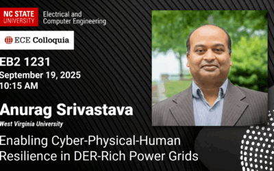 NC State ECE Colloquium: Anurag Srivastava on building resilient power grids